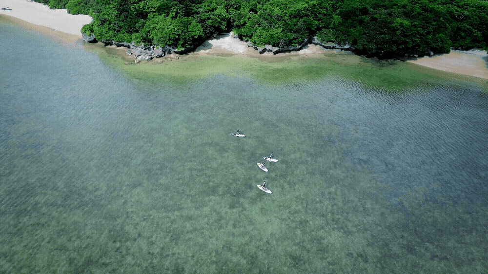 SUP at Ishigaki with Family